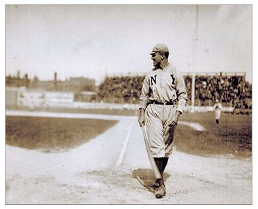 Greenwood Scouts Mgr. Orth Stein (Buck) Collins as a member of the 1904 N.Y. Highlanders, now the N.Y. Yankees.