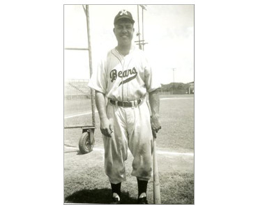 Lou Kahn, as a member of the 1949 Mobile Bears.