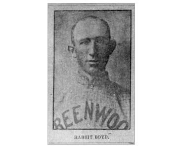 Rabbit Boyd as a member of the Greenwood Scouts.