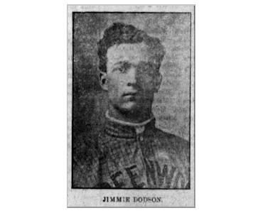 Jimmie Dodson as a member of the Greenwood Scouts.