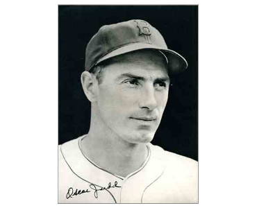 Team issued photo of Oscar Judd as a member of the Boston Red Sox.