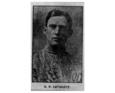 H.W. Leverett as a member of the Greenwood Scouts.