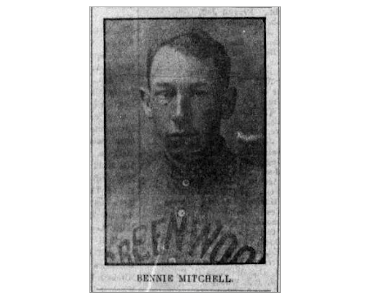 Bennie Mitchell as a member of the Greenwood Scouts.