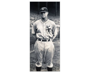 George Murray as a member of the Kansas City Blues.