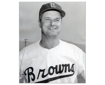 Bob Scheffing as a member of the St. Louis Browns.